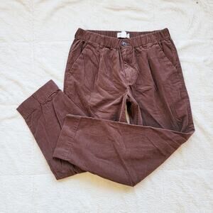 Madewell Baggy Straight Leg Corduroy Pants